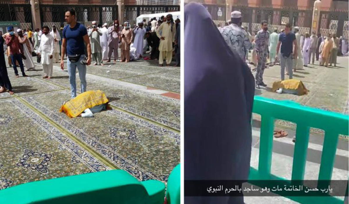 Saudi Arabia: Worshipper thought dead in sojoud position was unconscious